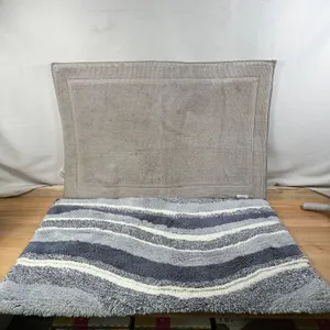 (2) Assorted Bathroom Mat/Rug - Used/Stains