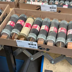 Tray of Fusetron Fuses