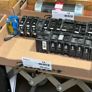 Tray of Assorted Circuit Breakers