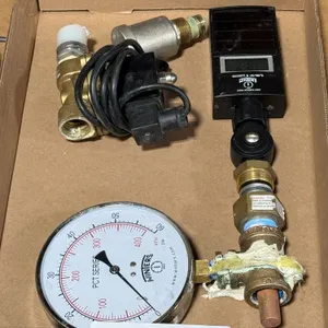 Winters PCT SERIES Digital Temperature Gauge, Pressure Gauge, and Solenoid Valve Assembly