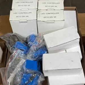 Tray of LED Controllers DC12-24V 4A With Batteries and Charges