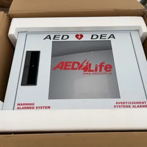 UNUSED AED Cabinet in box