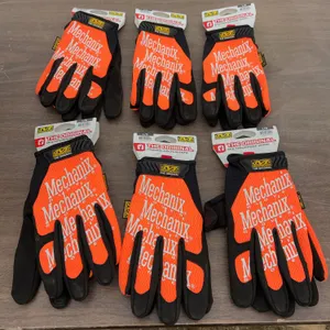 6prs UNUSED MECHANIX gloves Size Large