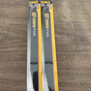 UNUSED 2 packs of DeWalt 12” recip saw blades 5 per pack)
