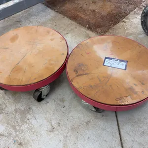 Lot of (2) 16” Barrel Dollys, 728lb. Capacity