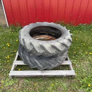 Allis-Chalmers 9-24 Tire and Rim plus Spare Tire