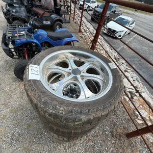 QTY OF (4) GLADIATOR X-COMP ON DOUBLE G WHEELS 33X12.50R22