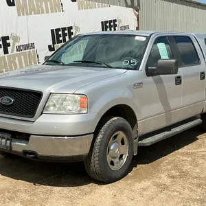 2005 FORD F-150 XLT CREW CAB 4X4 PICKUP VIN: 1FTPW14525FA56468