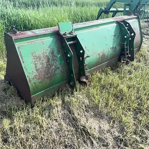 John Deere 84" dirt bucket for front loader