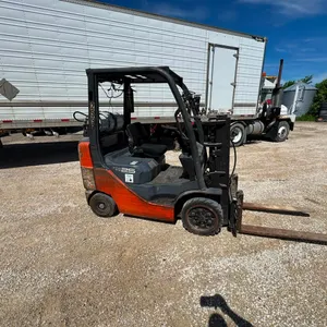 OFFSITE - 2014 Toyota 25 propane forklift in working condition