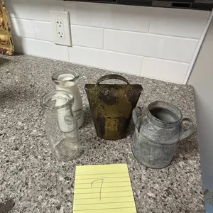 Candle, Bell, Canister and Vase