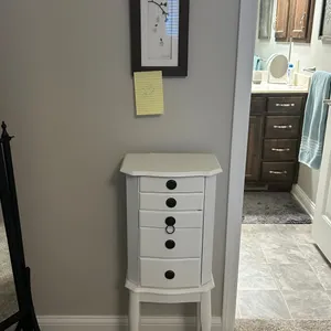 Picture and White Jewelry Box 3' by 1'2"
