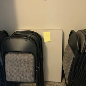 Oblong 6' Table and 14 chairs