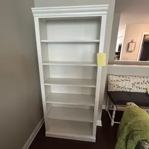 White Bookcase 5'11" x 2'9"