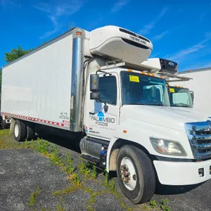 2018 Hino 338 24' Refrigerated Box Truck, Vin: 5PVNV8JV3J4S57549 ***NEEDS JUMP***