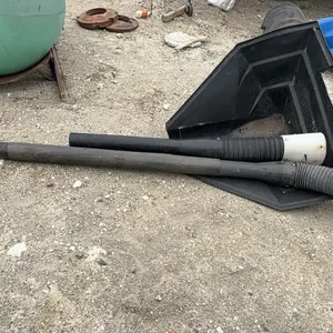 Auger hopper and drill fill spouts