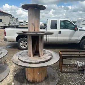 Wooden spools