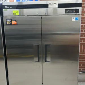 Turbo Air TSF-49SD-N 2-door reach-in freezer. Features stainless steel construction, self-contained refrigeration system, digital temperature control,