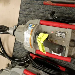RIDGID K-60SP compact sectional drain cleaning machine. Features FOR/OFF/REV toggle switch, clutch handle, and rear guide hose. Electrical: 120V, 60Hz