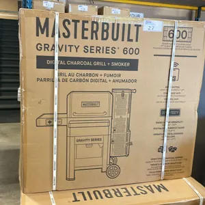 MASTERBUILT MODEL MB20041023. GRAVITY SERIES 600 DIGITAL CHARCOAL GRILL + SMOKER