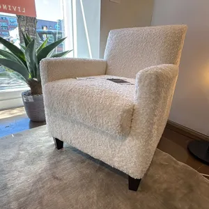 PALLISER PIA CHAIR IN OFF WHITE. MADE IN CANADA RETAIL $1500
