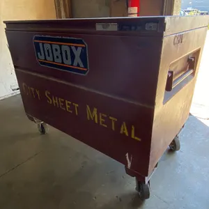 JOBOX BROWN MOBILE JOB BOX
