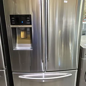 SAMSUNG 36" WIDE STAINLESS STEEL FRENCH DOOR FRIDGE WITH BOTTOM FREEZER DRAWER