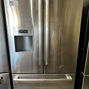BOSCH 36" WIDE STAINLESS STEEL FRENCH DOOR FRIDGE WITH BOTTOM FREEZER DRAWER