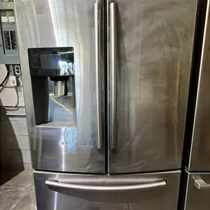 SAMSUNG 36" WIDE STAINLESS STEEL FRENCH DOOR FRIDGE WITH BOTTOM FREEZER DRAWER