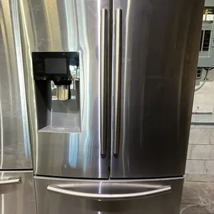 SAMSUNG 36" WIDE STAINLESS STEEL FRENCH DOOR FRIDGE WITH BOTTOM FREEZER DRAWER