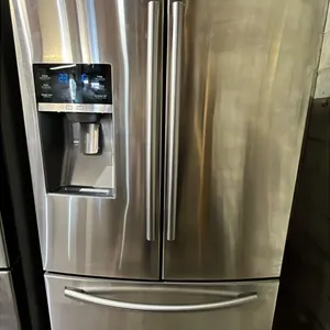 SAMSUNG 36" WIDE STAINLESS STEEL FRENCH DOOR FRIDGE WITH BOTTOM FREEZER DRAWER