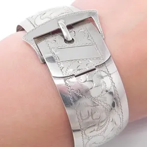 BIRKS STERLING BUCKLE BANGLE 27.4g