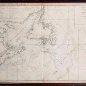 DEPOT DE LA MARINE "TERRE-NEUVE MAP," 1784