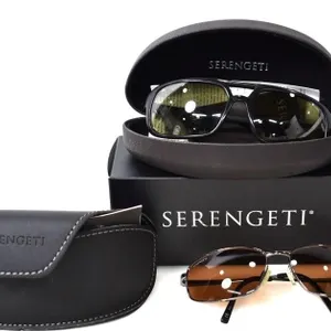TWO SERENGETI SUNGLASSES
