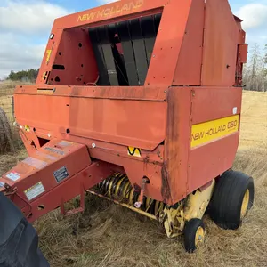 1992 New Holland 660 Auto Wrap Round Baler, S/N 893244