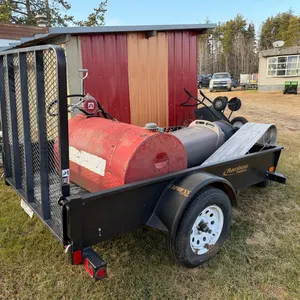 Utility Trailer w/ Rear Ramp * This item Sold Live On-Site only. Must attend auction in person to purchase.