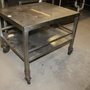 Stainless Steel Table on Casters