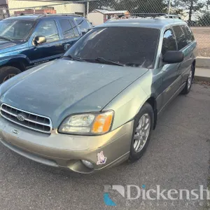 2002 Subaru Legacy Outback Wagon,  4S3BH675827636519-KEY
