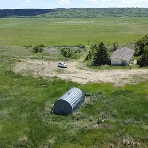 Lot 1505, SE 34-21-19-W2 (NW & NE side of Highway), Home Stead Yard - 35.4 Acres, RM of Longlaketon #219, Craven, Sk. - Real Estate