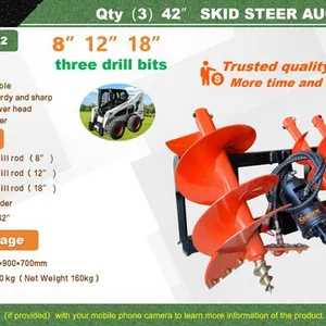 2026 STARVOX SV-AG42 Skid Steer Auger (Unused)