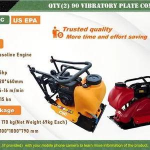 Quantity of (2) 2026 STARVOX C90-2C Vibratory Plate Compactor (Unused)