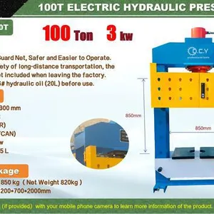 2026 STARVOX DY-100T 100 ton Electric/Hydraulic Shop Press (Unused)