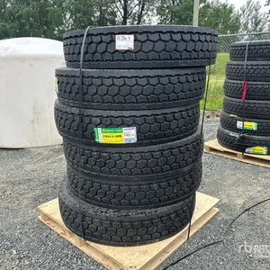 Quantity of (6) Grizzly 11R24.5 Tires - Fits Semi Truck