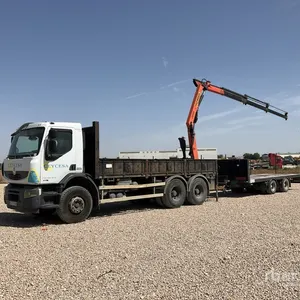 2007 Renault Plander 410.26 6x4 Flatbed Truck