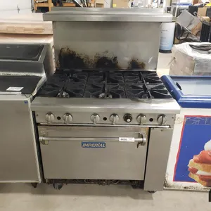 Imperial Oven/(6) Burners
 UNRESERVED