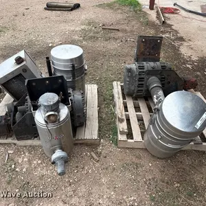 (3) Drum Industries D807 truck mounted blowers