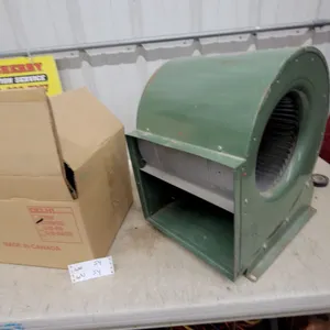Delhi G10W Centrifugal Squirrel Cage Blower Fan with Replacement Wheel in Original Box