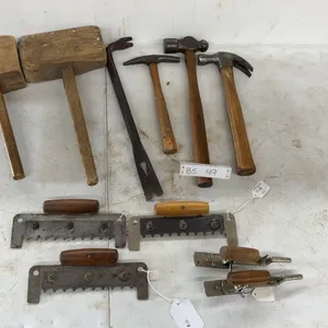 Hammers, Mallets, Wood/Steel Clapboard Gauge No. 86 x 2, Stanley Sliding Gauge No. 88 x 2