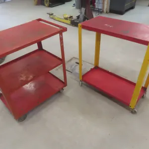 2 Rolling Carts, 32x15x30 and 32x18x30