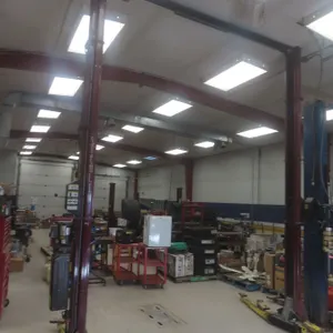 John Beam Stealth 11,000 lb 2-Post Hoist, 14 Ft Height, Model 42011 SS14.